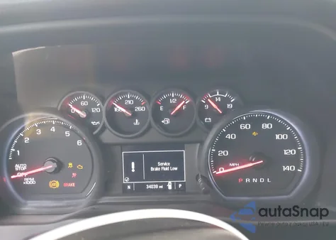 2023 Chevrolet Silverado 1500 2Wd Short Bed Custom z USA, uszkodzony, nr VIN 1GCPABEK6PZ203854